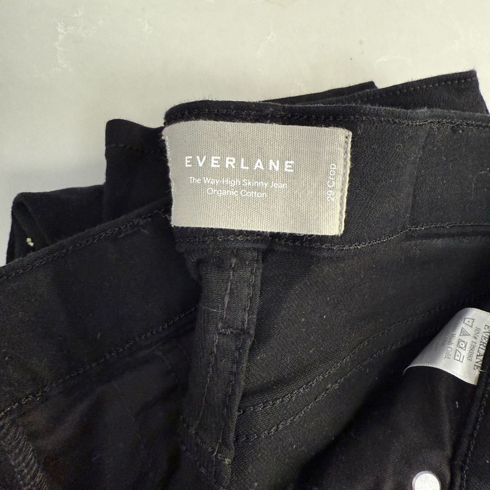 Everlane Women's Way High Rise Skinny Jeans - Black